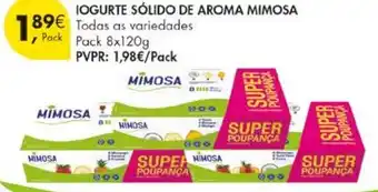 Pingo Doce Iogurte sólido de aroma mimosa promoção