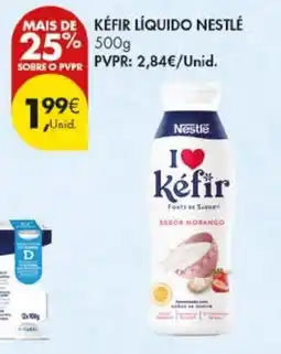 Pingo Doce Kéfir líquido Nestlé promoção
