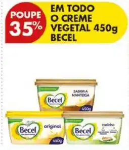 Pingo Doce creme vegetal becel promoção