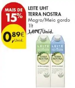 Pingo Doce Leite uht terra nostra promoção