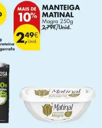 Pingo Doce Manteiga Matinal Magra promoção