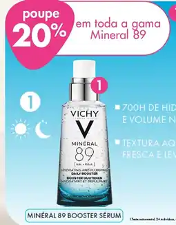 Pingo Doce Vichy mineral 89 booster sérum promoção