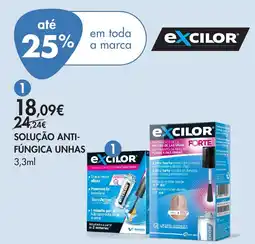 Pingo Doce solução anti-fúngica unhas excilor promoção