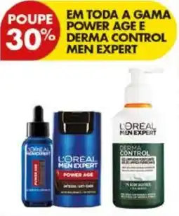Pingo Doce L'oreal men expert power age e derma control promoção