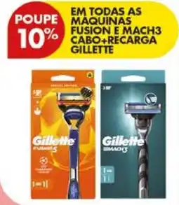 Pingo Doce gillette fusion 5 cabo+recarga promoção
