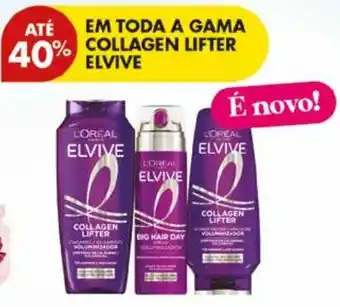 Pingo Doce Elvive collagen lifter promoção