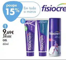 Pingo Doce fisiocrem gel promoção