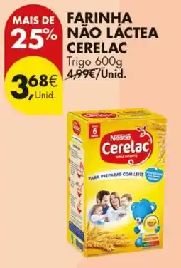 Pingo Doce Farinha não láctea cerelac promoção