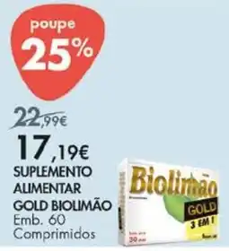 Pingo Doce Suplemento alimentar gold biolimão promoção