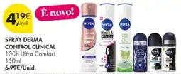 Pingo Doce spray derma control clinical 100h ultra comfort promoção