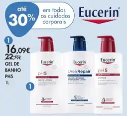 Pingo Doce Eucerin gel de banho ph5 promoção