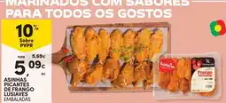Continente Asinhas picantes de frango lusíavas embaladas promoção