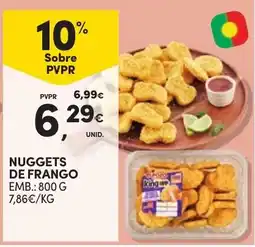 Continente Nuggets de frango promoção