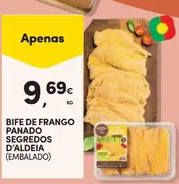Continente Bife de frango panado segredos d'aldeia promoção