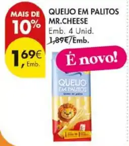 Pingo Doce Queijo em palitos mr.cheese promoção
