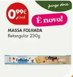 Pingo Doce Massa folhada retangular promoção