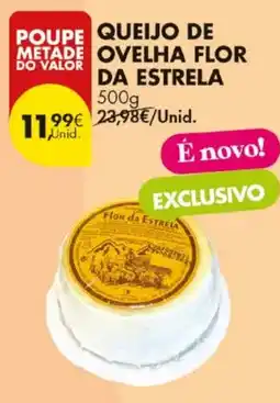 Pingo Doce Queijo de ovelha flor da estrela promoção