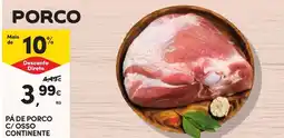 Continente Pá de porco c/ osso continente promoção
