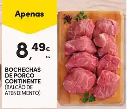 Continente Bochechas de porco continente promoção