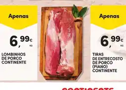 Continente lombinhos de porco continente promoção