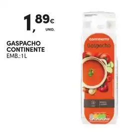 Continente Gaspacho continente promoção