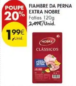 Pingo Doce Fiambre da perna extra nobre promoção