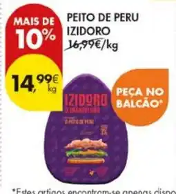 Pingo Doce Peito de peru izidoro promoção