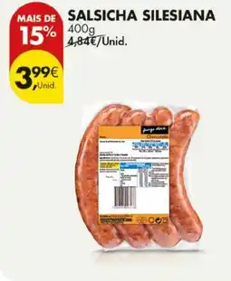 Pingo Doce Salsicha silesiana promoção