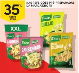 Continente Knorr pasta carbonara promoção