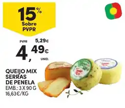 Continente Queijo Mix Serras de Penela promoção