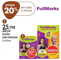 Pingo Doce FullMarks loção anti-piolhos e anti-lêndeas promoção