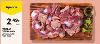 Continente Moelas de frango congeladas promoção