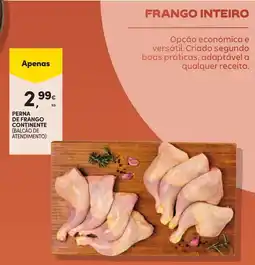 Continente Perna de frango continente promoção