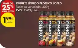 Pingo Doce Iogurte líquido proteico yopro promoção