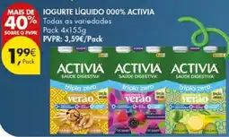 Pingo Doce Iogurte líquido 000% activa promoção