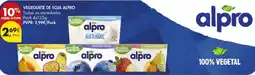 Pingo Doce Vegegurte de soja alpro promoção
