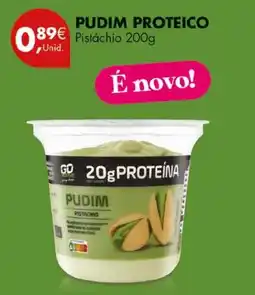 Pingo Doce Go Native pudim pistachio promoção