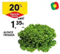 Continente Alface frisada promoção