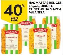 Continente massas hípicas laços lirios e conchas da marca milaneza promoção