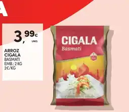 Continente arroz cigala basmati promoção