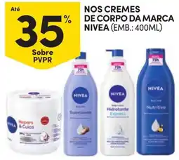 Continente Nivea cremes de corpo promoção