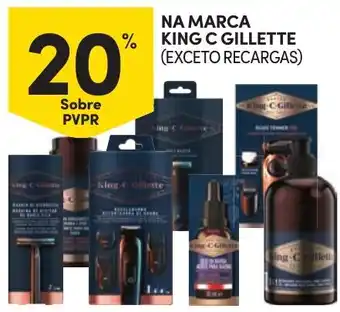 Continente King C Gillette promoção