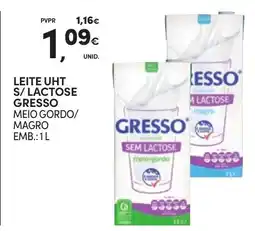 Continente Leite uht s/ lactose gresso promoção