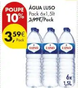 Pingo Doce Água Luso promoção