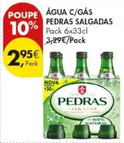 Pingo Doce Água c/gás pedras salgadas promoção