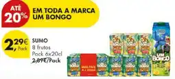 Pingo Doce sumo um bongo promoção