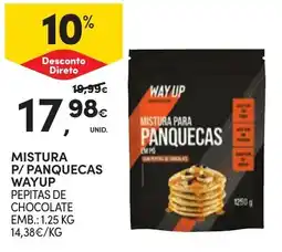 Continente Mistura p/ panquecas wayup pepitas de chocolate promoção