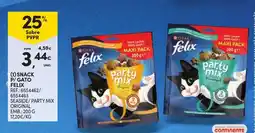 Continente Snack p/ gato felix promoção
