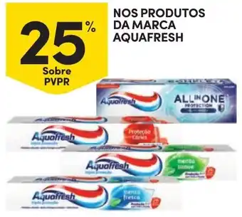 Continente Aquafresh promoção