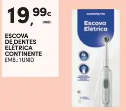 Continente escova de dentes elétrica continente promoção